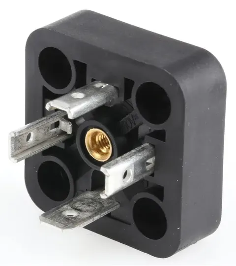 932597100, GSA 300 gniazdo na panel 4 tory, 400V, 16A