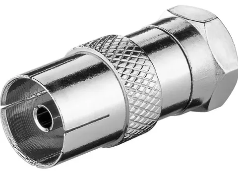 Adapter antenowy wtyk F / gniazdo TV