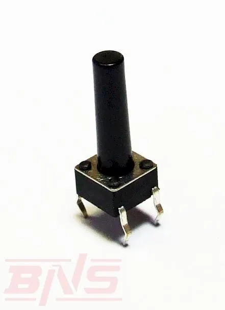 Microswitch TACT, wymiar 6x6mm, wysokość 13,5mm
