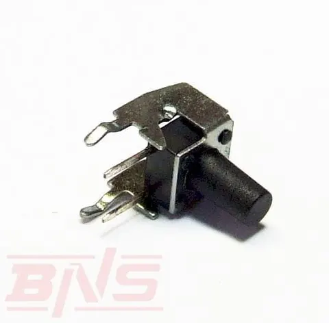 Microswitch TACT, wymiar 6x6mm, wysokość 6mm, kątowy