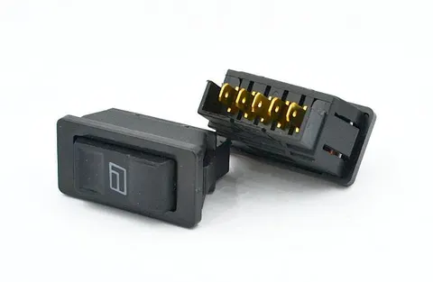 ASW-02D przełącznik do szyb elektrycznych, podświetlany