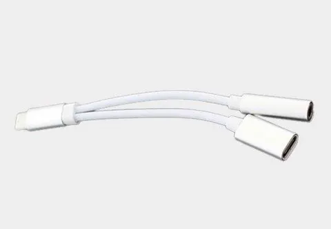 Adapter USB C wtyk / USB C gniazdo + Jack 3,5mm
