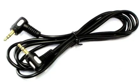 Przyłącze kablowe 2x Jack 3,5mm kątowe (wtyk - stereo, długość 0,5m