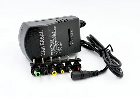 Zasilacz uniwersalny regulowany 3-12V / 1,2A