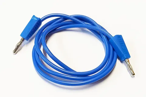 PPS110-B przewód pomiarowy 2x bananowy 20A / 60Vdc, długość 1m, niebieski