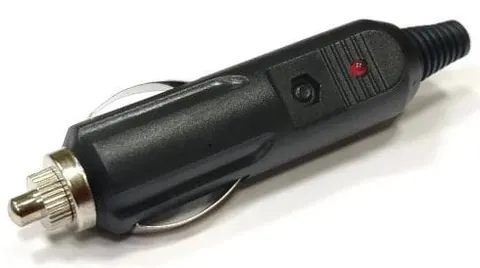 Wtyk zapalniczki samochodowej bakelit 12/24Vdc / 15A