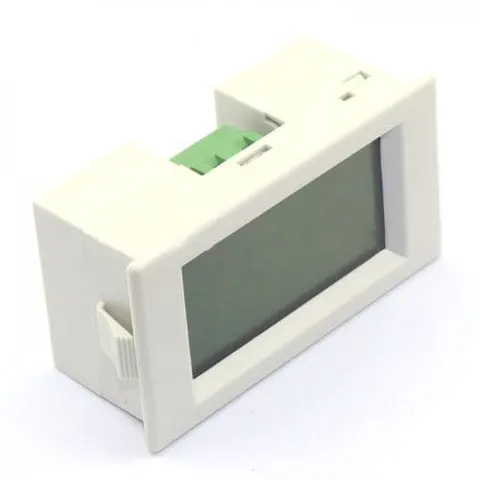 Panelowy woltomierz LCD z niebieskie podświetlenie