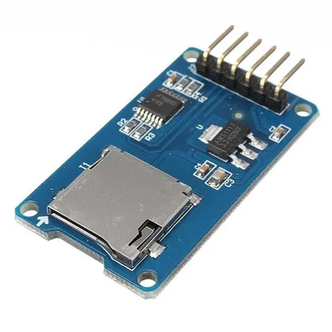 Moduł czytnika kart microSD, interfejs SPI