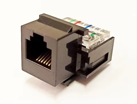 Gniazdo Keystone 6P6C RJ-11, RJ-12