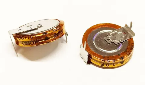 0,47F 5,5V superkondensator Gold Cap, montaż poziomy