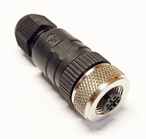 43-00094 gniazdo proste na przewód seria M12; 5 pin