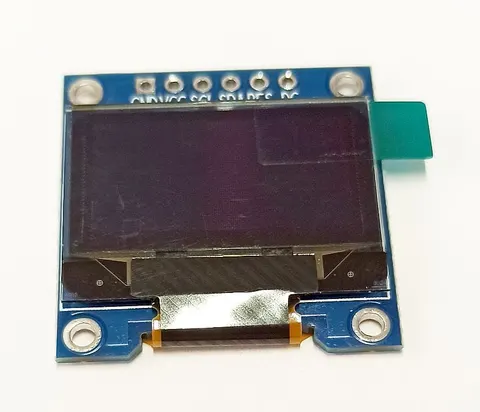 Moduł wyświetlacza OLED 128x64, interfejs SPI, kolor niebieski