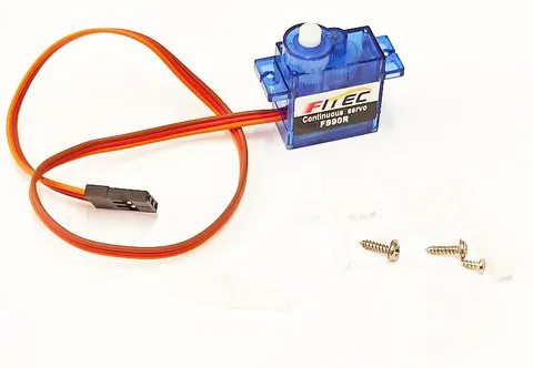 Serwo mechanizm FS90R 1.5kg*cm 0.10sec/60°