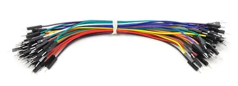 Zestaw 50szt kabli męsko - męskich, długość 10cm