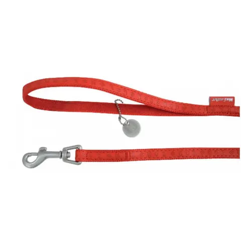 ZOLUX Smycz Mac Leather - kolor czerwony