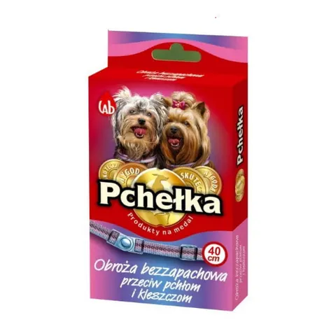PCHEŁKA Obroża przeciw ektopasożytom dla yorków - 40 cm