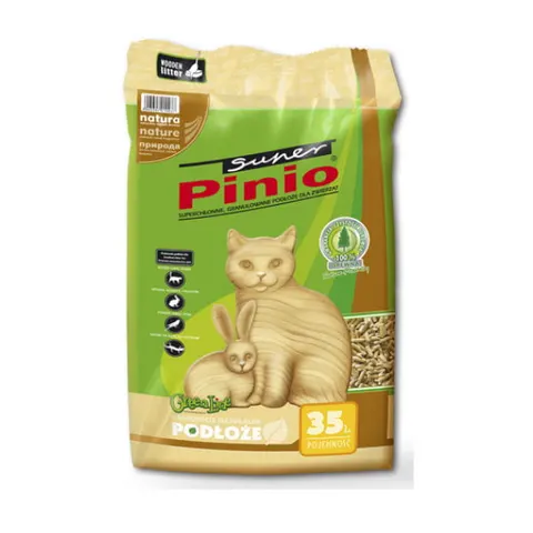 SUPER PINIO PELLET NATURALNY - żwirek drzewny dla kota 5l.
