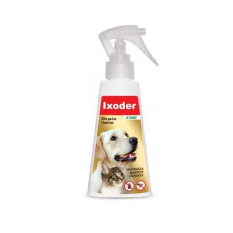 SABUNOL Ixoder - preparat odstraszajacy kleszcze i komary u psów i kotów - 100 ml