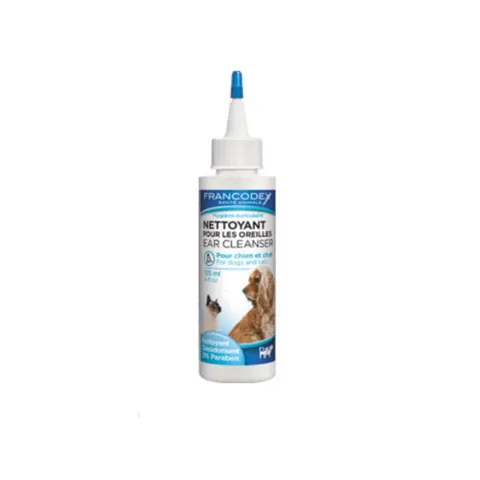 FRANCODEX Płyn do mycia uszu psów i kotów - 125 ml