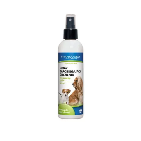 FRANCODEX Spray przeciwko obgryzaniu przez psy i szczenięta - 200 ml