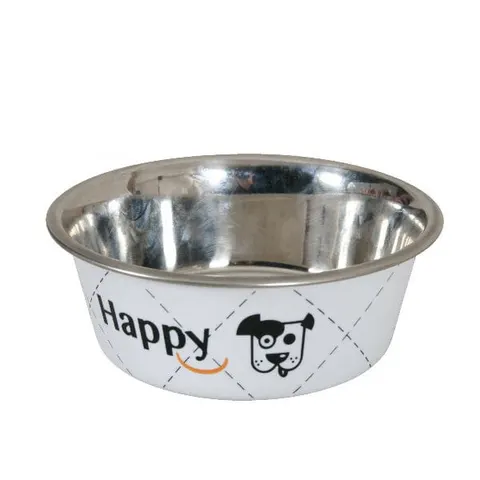ZOLUX Miska inox Happy - kolor biały