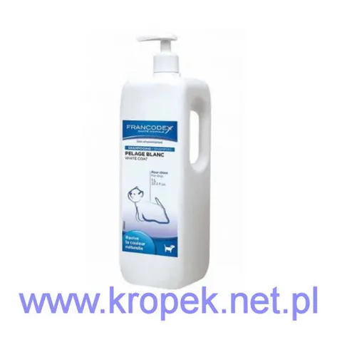 FRANCODEX Szampon do białej sierści - 1 l
