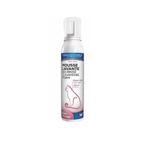 Francodex Pianka Myjąca Bez Spłukiwania Dla Kotów 150ml
