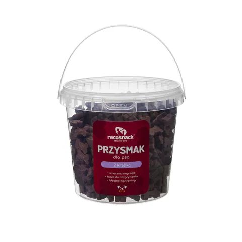 RECOSNACK Przysmak z królika dla psów - 500 g
