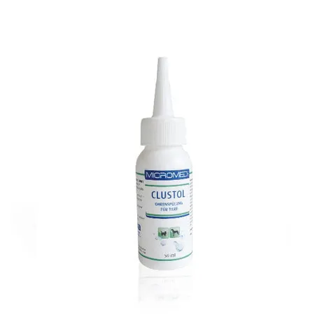 MICROMED VET CLUSTOL Płyn do higieny uszu - 50 ml