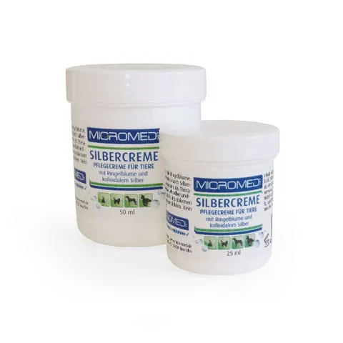 MICROMED VET SILVER Krem z jonami srebra do skóry i łap psów i kotów - 50 ml