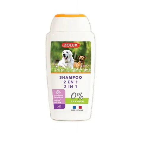 ZOLUX Szampon 2 w 1 dla psów - 250 ml