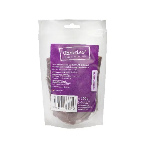 CHEWIES Paski mięsne z dziczyzny dla psów - 150 g