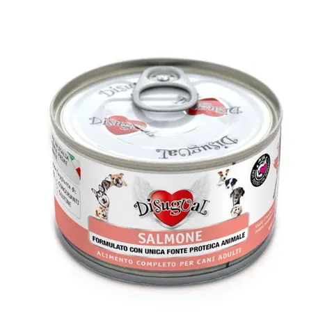 DISUGUAL MONOPROTEIN Karma mokra z łososia dla psów - 150 g x 6 szt.