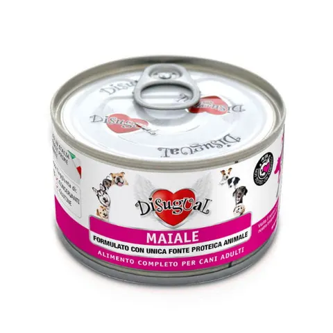 DISUGUAL MONOPROTEIN Karma mokra z wieprzowiny dla psów - 150 g x 6 szt.