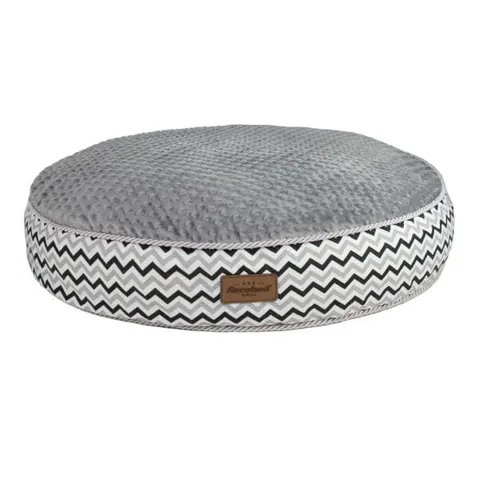 RECOBED Pufa CRETE GREY dla psa lub kota - rozmiar M