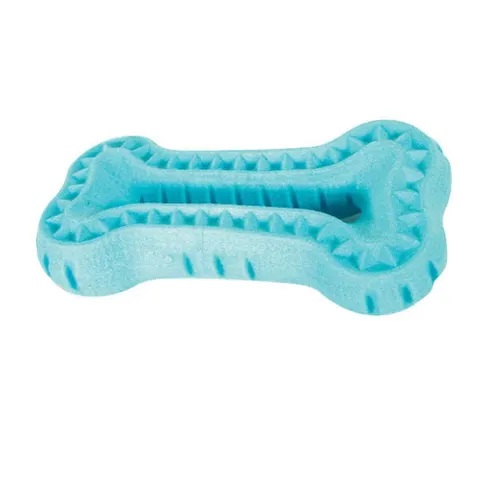ZOLUX Zabawka TPR MOOS kość 16 cm - kolor niebieski