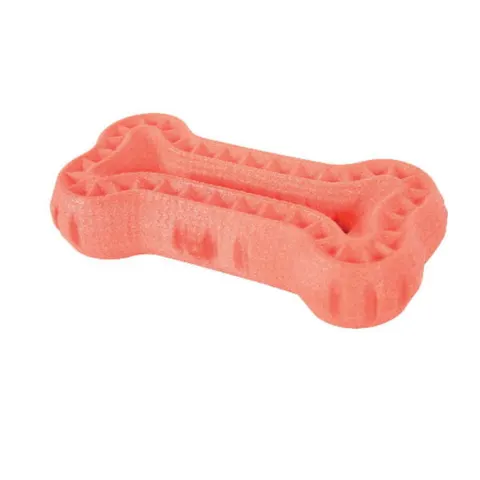 ZOLUX Zabawka TPR MOOS kość 13 cm - kolor pomarańczowy