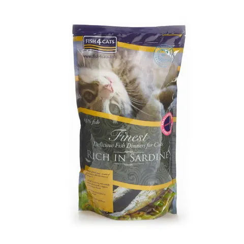 FISH4CATS SARDINE Karma sucha z sardynek dla kotów - 1,5 kg