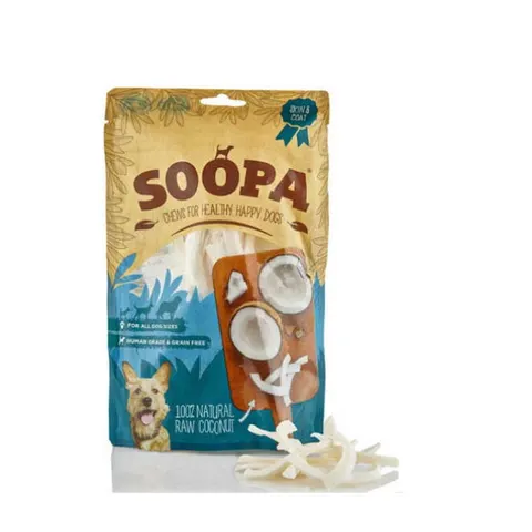 SOOPA Chews Coconut – Przysmaki z kokosa do żucia dla psów - 100 g
