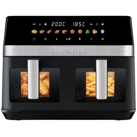 TESLA AirCook DualZone Q787 XXL Deluxe - Horkovzdušná fritéza