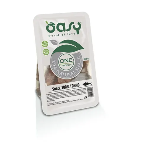 OASY ONE PROTEIN SNACK Monoproteinowe gryzaki z tuńczyka dla psów - 80 g