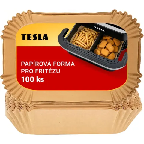 TESLA AirCook QB2065 - 100 ks - Papírová forma pro horkovzdušnou fritézu