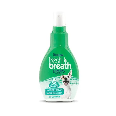 TROPICLEAN FRESH BREATH DROPS Krople do wody dla psów - 65 ml