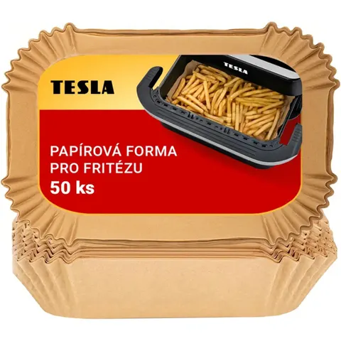 TESLA AirCook QB2075 - 50 ks - Papírová forma pro horkovzdušnou fritézu
