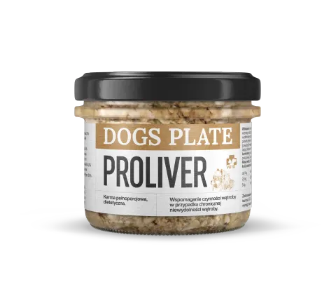Dogs Plate Proliver 180g