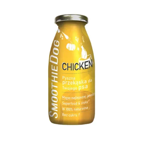 SmoothieDog CHICKEN Płynna przekąska z kurczaka dla psa - 250 ml