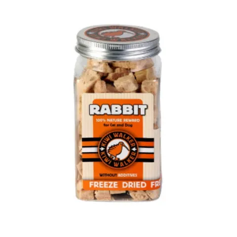 KIWI WALKER Liofilizowane Smaczki - Królik 100% 75g