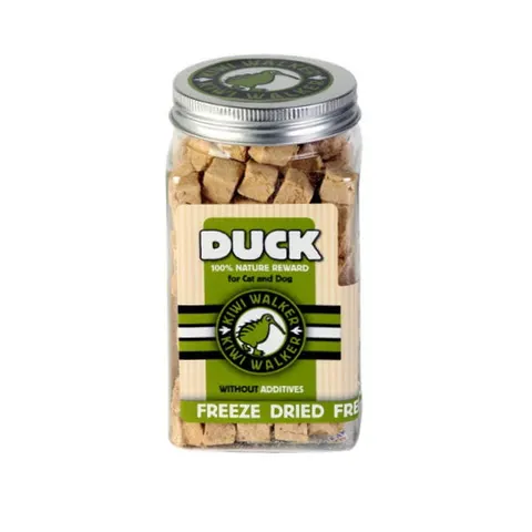 KIWI WALKER Liofilizowane Smaczki - Kaczka 100% 80g