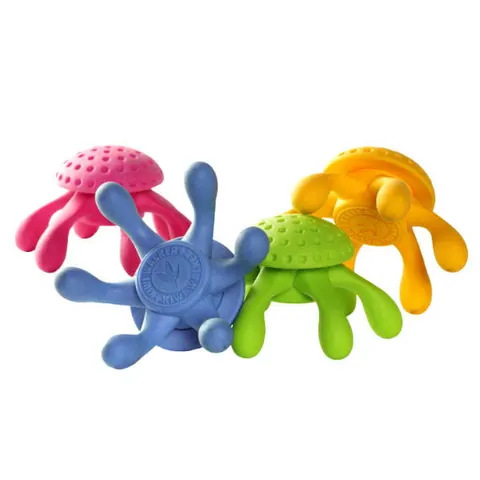 KIWI WALKER LET'S PLAY OCTOPUS MINI - zabawka ośmiornica dla psów - różne kolory