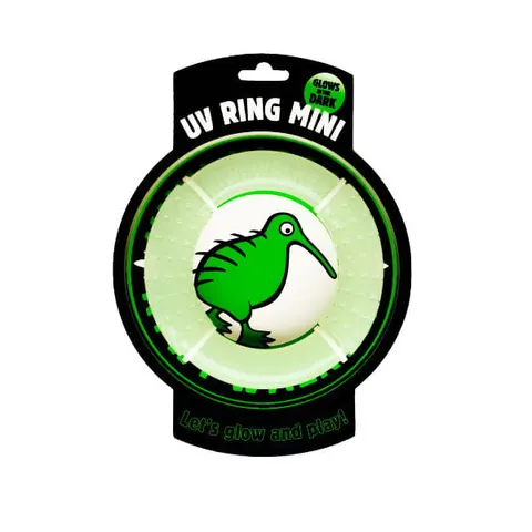 KIWI WALKER Let's Play GLOW RING MINI - zabawka dla psów